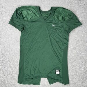 Nike Michigan State Blank Football Practice Jersey Men 3XL Green Swoosh Logo